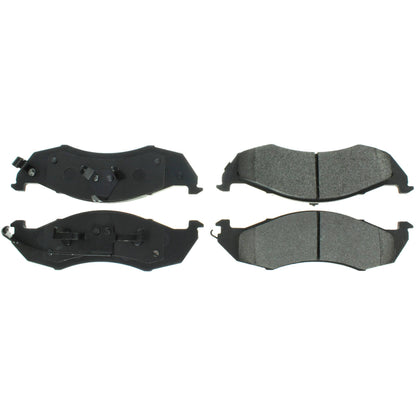 Centric Parts Disc Brake Pad Set with High Performance Shims for 100% Asbestos and Copper Free Formula 300.05760