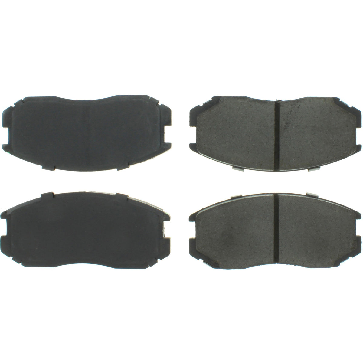 Centric Parts Disc Brake Pad Set Premium Semi-Metallic with Shims for 1991-1996 Dodge Colt Eagle Summit Vista Mitsubishi Mirage Plymouth Colt 300.06020