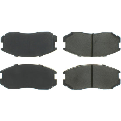 Centric Parts Disc Brake Pad Set Premium Semi-Metallic with Shims for 1991-1996 Dodge Colt Eagle Summit Vista Mitsubishi Mirage Plymouth Colt 300.06020