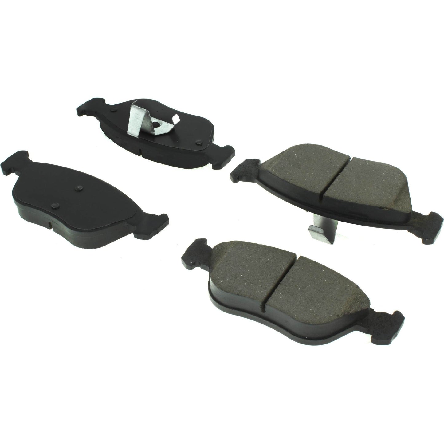 Centric Parts Disc Brake Pad Set Premium Semi-Metallic with Shims and Hardware for 1993-1997 Volvo 850, 1998-2004 Volvo C70, 2000-2008 Volvo S70 V70 300.06180
