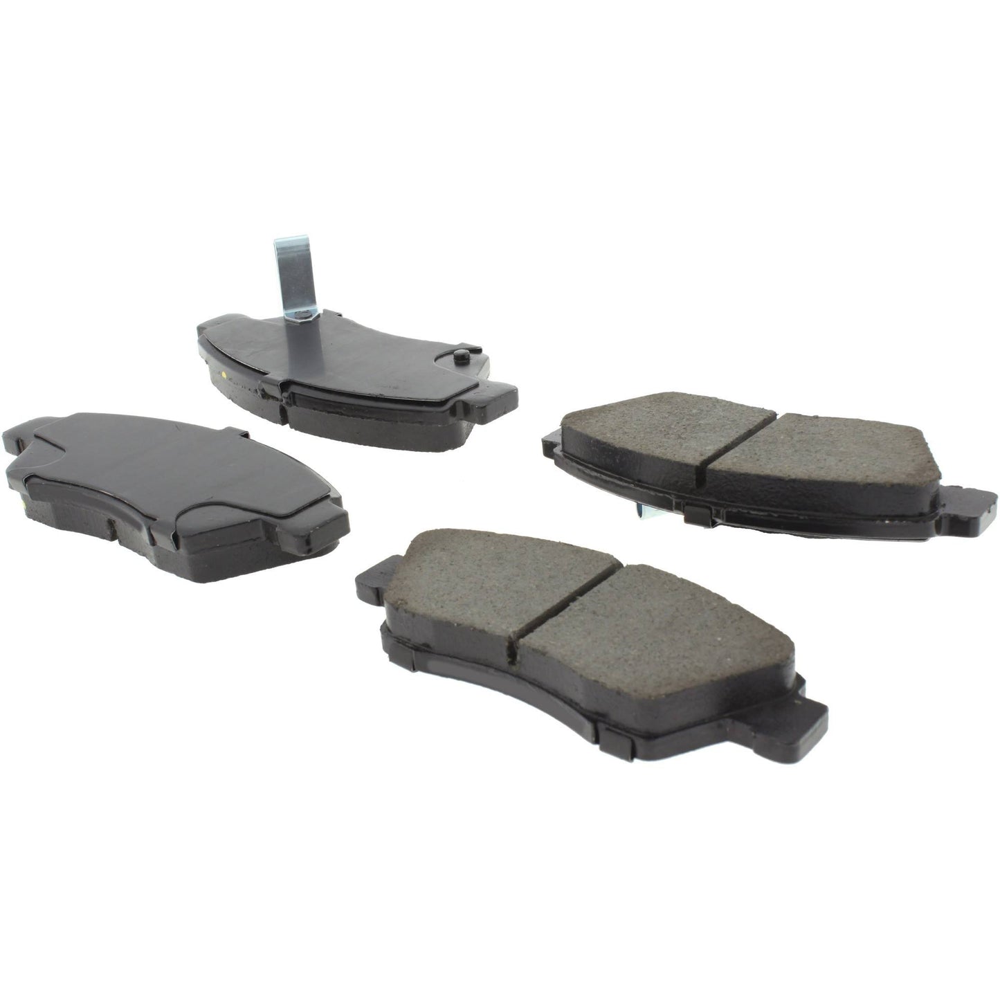 Centric Parts Disc Brake Pad Set Premium Semi-Metallic with Shims for 2002-2006 Acura RSX and 2004-2005 Honda Civic 300.06210