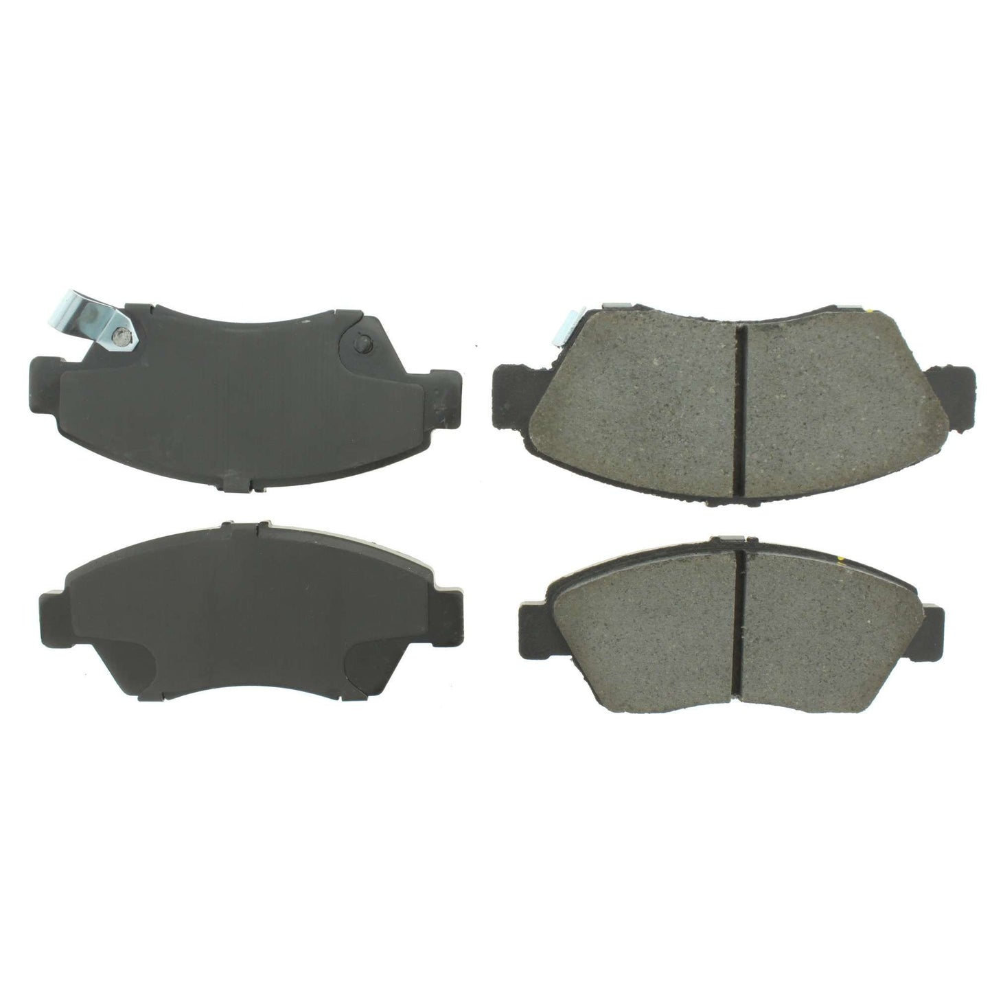 Centric Parts Disc Brake Pad Set Premium Semi-Metallic with Shims for 2002-2006 Acura RSX and 2004-2005 Honda Civic 300.06210