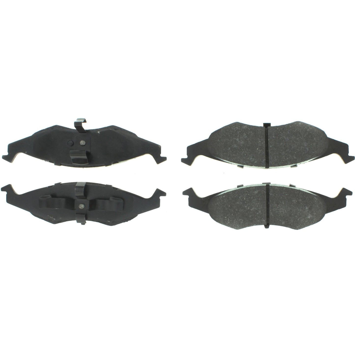 Centric Parts Disc Brake Pad Set Premium Semi-Metallic with Shims and Hardware 300.06330