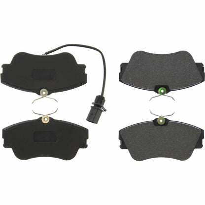 Centric Parts Disc Brake Pad Set Premium Semi-Metallic with Shims and Hardware for 2000 Volkswagen EuroVan 300.06381