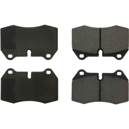 Centric Parts Premium Semi-Metallic Brake Pads with Shims 300.06390