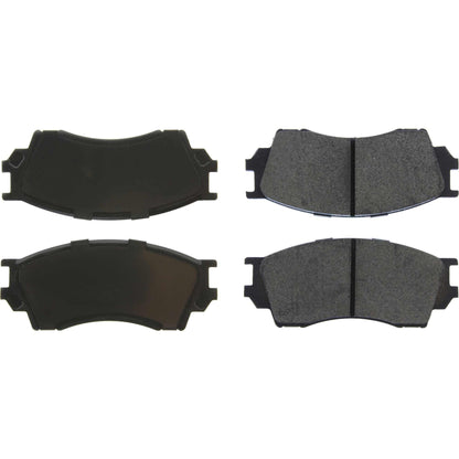 Centric Parts Premium Semi-Metallic Brake Pads with Shims and Hardware 300.06430