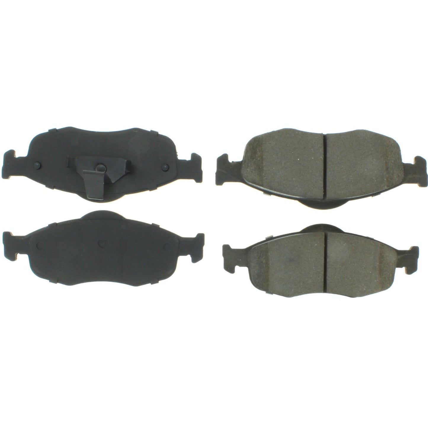 Centric Parts Premium Semi-Metallic Brake Pads with Shims and Hardware for Ford Contour 1995-2000, Mystique 1995-2000, Mercury Cougar 1999-2002 300.06480