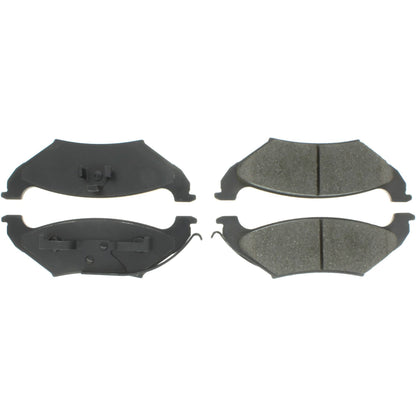 Centric Parts Disc Brake Pad Set Premium Ceramic with High Performance Shims 300.06620