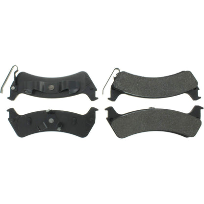 Stoptech Centric Premium Semi-Metallic Brake Pads w/Shims and Hardware - Rear 300.06640