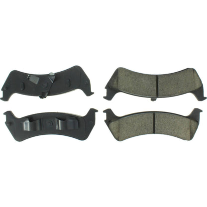 Centric Parts Disc Brake Pad Set Premium Semi-Metallic with Shims for 1995-2002 Ford Explorer, Ranger, Mercury Mountaineer 300.06670