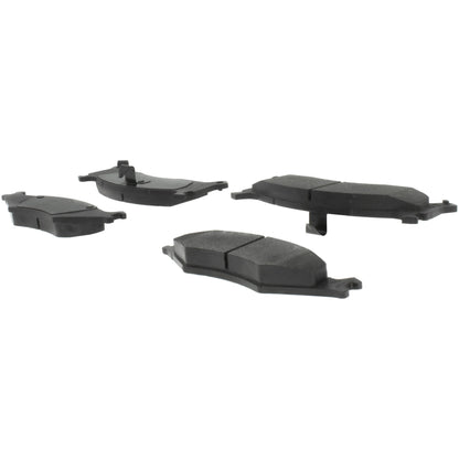 Centric Parts Disc Brake Pad Set with High Performance Shims for Passenger Cars and Light Duty Trucks 300.06700