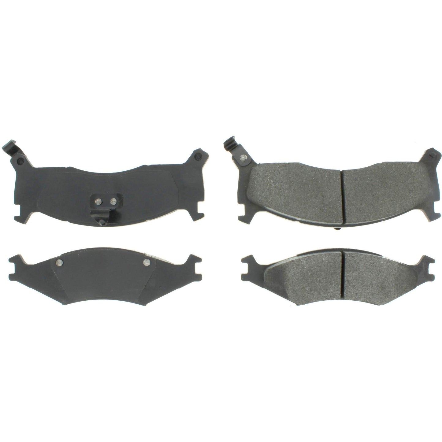 Centric Parts Premium Semi-Metallic Brake Pads with Shims and Hardware 300.06700