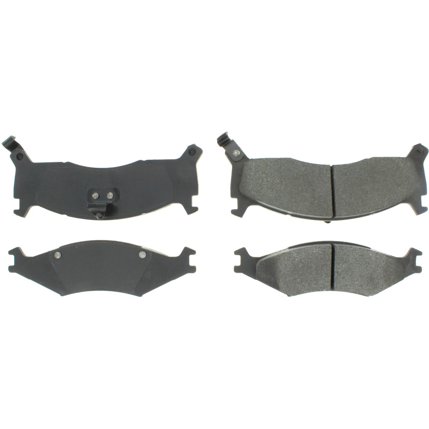 Centric Parts Disc Brake Pad Set with High Performance Shims for Passenger Cars and Light Duty Trucks 300.06700