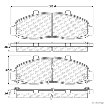 Centric Parts Disc Brake Pad Set 300.06790