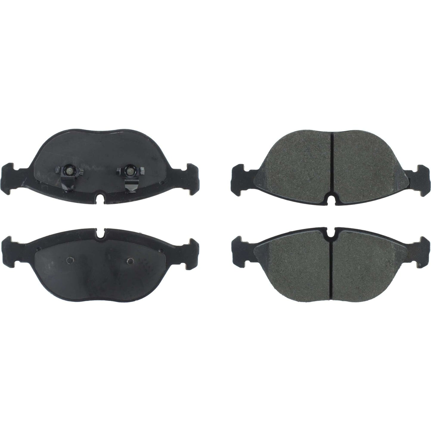 Centric Parts Disc Brake Pad Set Premium Semi-Metallic with Shims for 2000-2006 Audi TT Quattro 300.06820