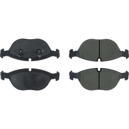 Centric Parts Disc Brake Pad Set Premium Semi-Metallic with Shims for 2000-2006 Audi TT Quattro 300.06820