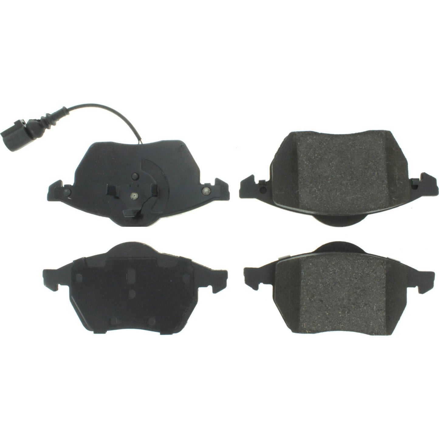 Centric Parts Disc Brake Pad Set Premium Semi-Metallic with Shims for 1998-2010 Audi Volkswagen Seat