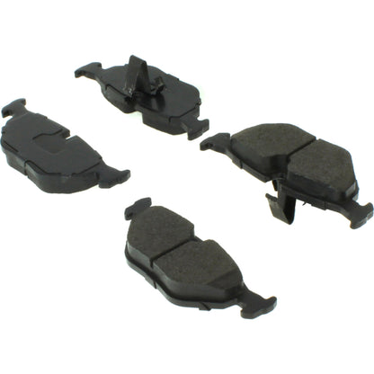 Centric Parts Disc Brake Pad Set Premium Semi-Metallic with Shims for 2001-2003 BMW 525i, 530i, 540i and 1996-2000 BMW 528i 300.06921
