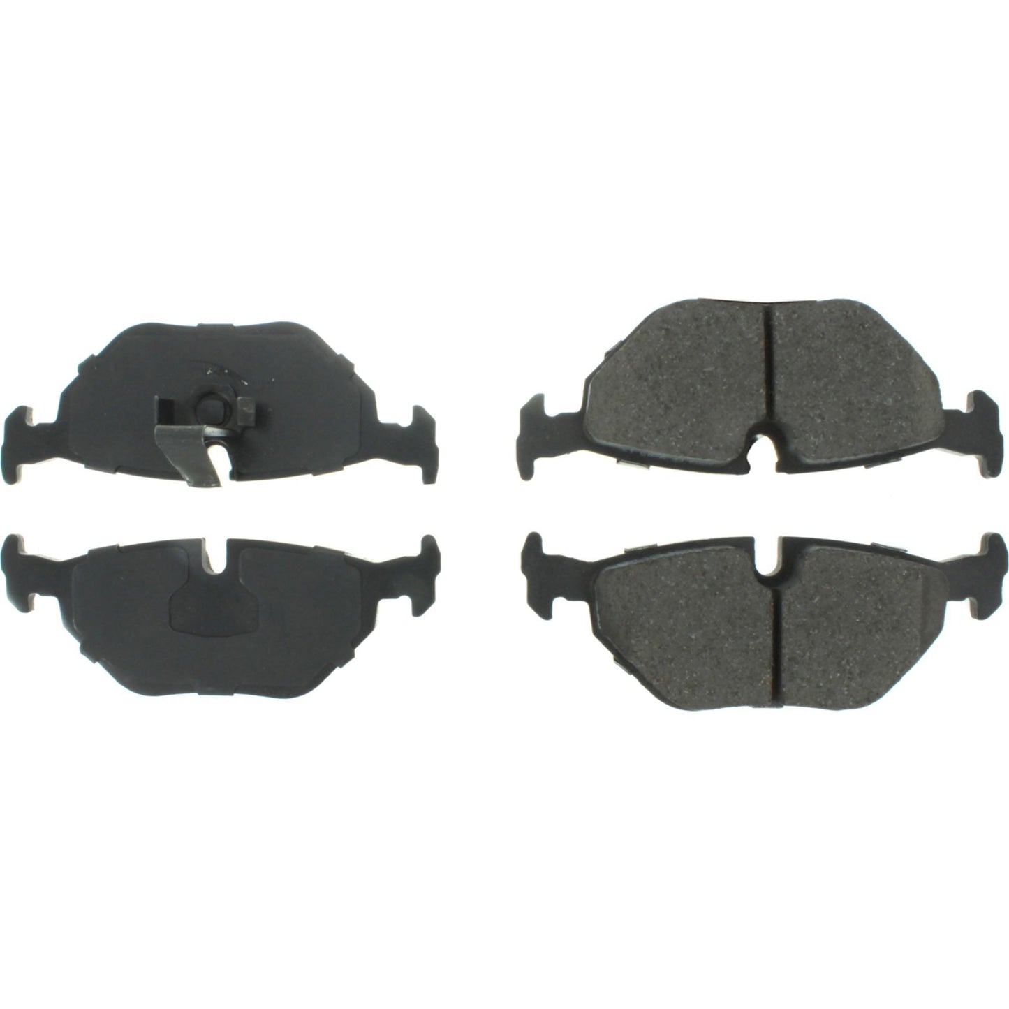 Centric Parts Disc Brake Pad Set Premium Semi-Metallic with Shims for 2001-2003 BMW 525i, 530i, 540i and 1996-2000 BMW 528i 300.06921