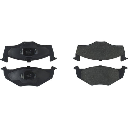 Centric Parts Disc Brake Pad Set Premium Semi-Metallic with Shims 300.06940