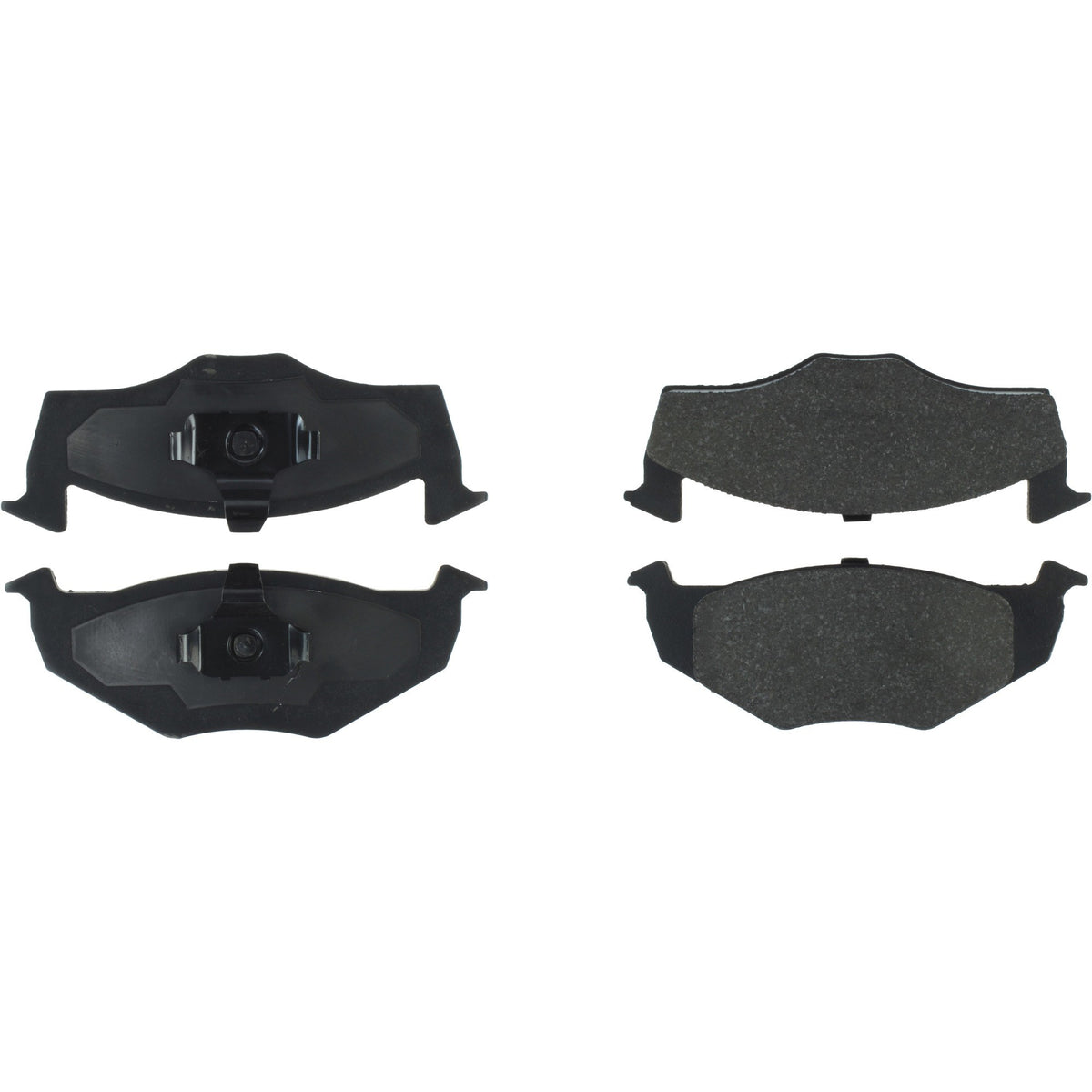 Centric Parts Disc Brake Pad Set Premium Semi-Metallic with Shims 300.06940