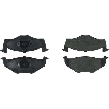 Centric Parts Disc Brake Pad Set Premium Semi-Metallic with Shims 300.06940