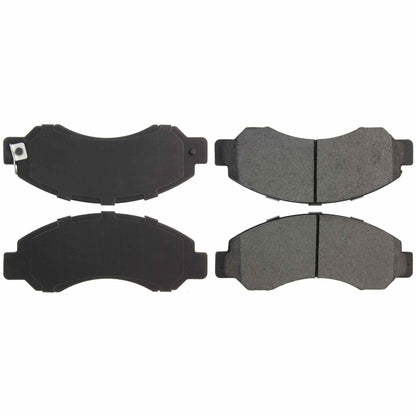 Centric Parts Disc Brake Pad Set Premium Semi-Metallic with Shims and Hardware for 1994-2010 300.07010