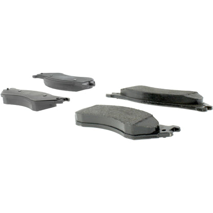 Centric Parts Premium Semi-Metallic Brake Pads with Shims for 2008-2006 Dodge Ram 1500, 2008-2001 Ram 2500/3500 300.07021