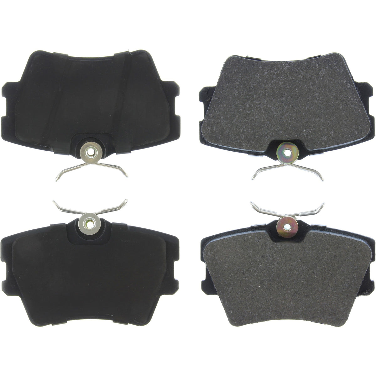 Centric Parts Disc Brake Pad Set Premium Semi-Metallic with Shims and Hardware for 2008-2014 Renault Trafic, 1996-1997 Volkswagen EuroVan, 2004, 2006-2009 EuroVan 300.07060