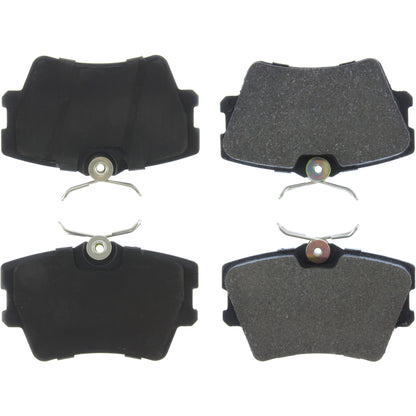 Centric Parts Disc Brake Pad Set Premium Semi-Metallic with Shims and Hardware for 2008-2014 Renault Trafic, 1996-1997 Volkswagen EuroVan, 2004, 2006-2009 EuroVan 300.07060