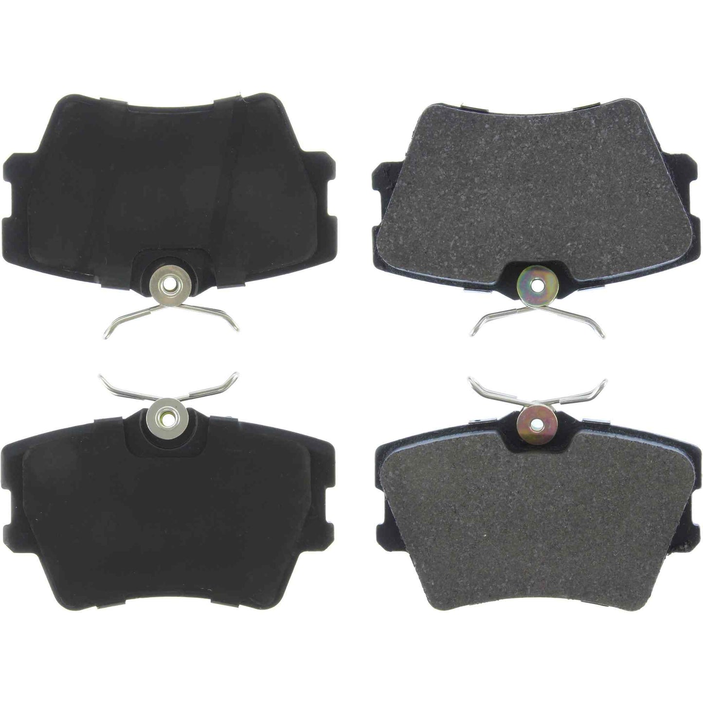 Centric Parts Disc Brake Pad Set Premium Semi-Metallic with Shims and Hardware for 2008-2014 Renault Trafic, 1996-1997 Volkswagen EuroVan, 2004, 2006-2009 EuroVan 300.07060