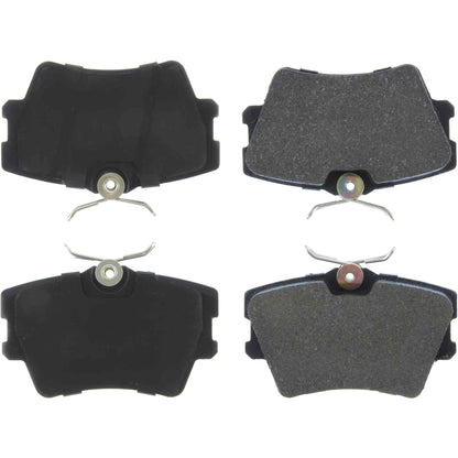 Centric Parts Disc Brake Pad Set Premium Semi-Metallic with Shims and Hardware for 2008-2014 Renault Trafic, 1996-1997 Volkswagen EuroVan, 2004, 2006-2009 EuroVan 300.07060