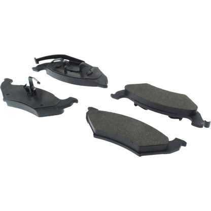 Centric Parts Premium Semi-Metallic Brake Pads with Shims and Hardware 300.07150