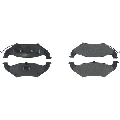 Centric Parts Premium Semi-Metallic Brake Pads with Shims and Hardware 300.07150