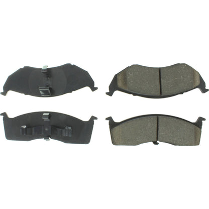 Centric Parts Disc Brake Pad Set Premium Ceramic with High Performance Shims 300.07300
