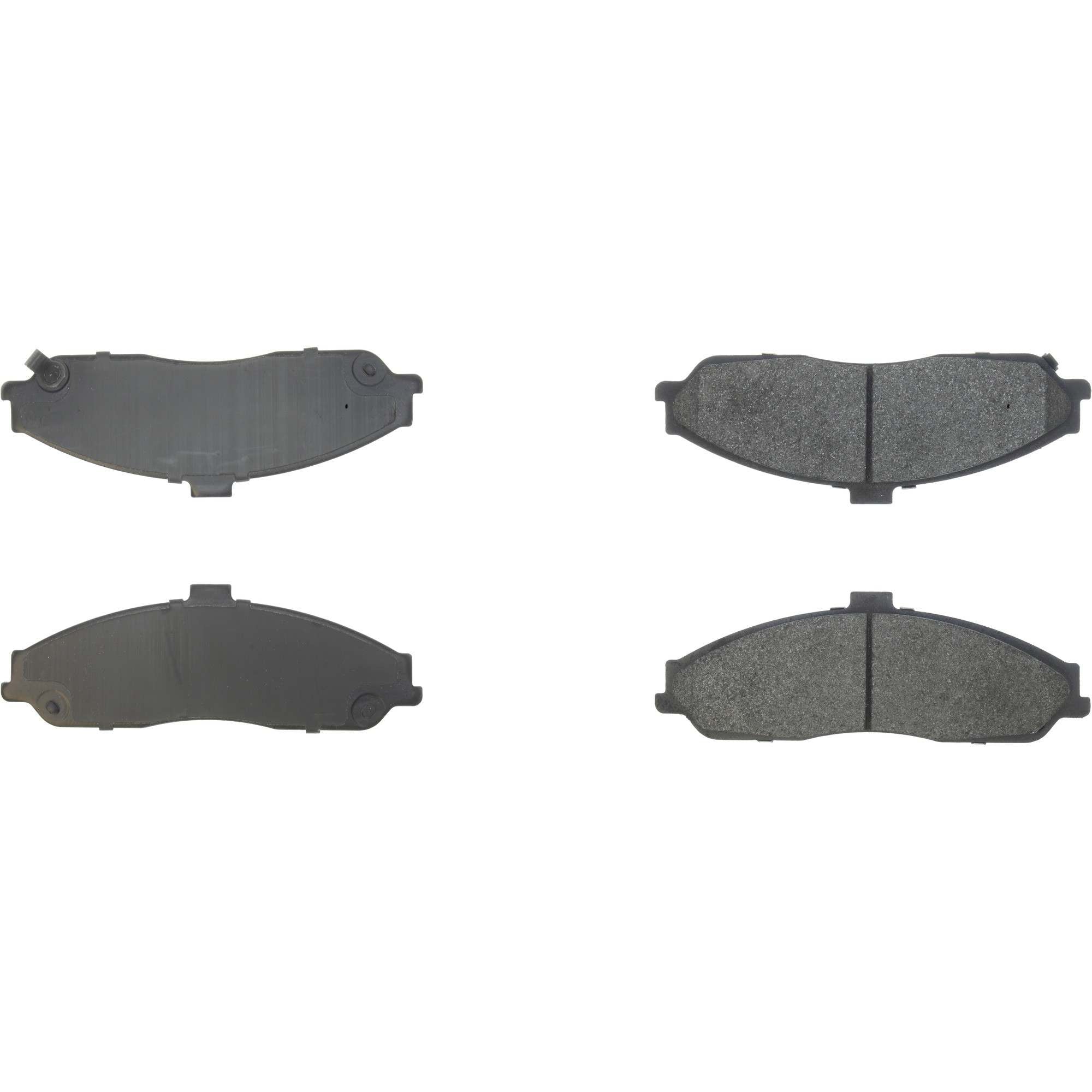 Centric Parts Premium Semi-Metallic Brake Pads with Shims and Hardware 300.07310