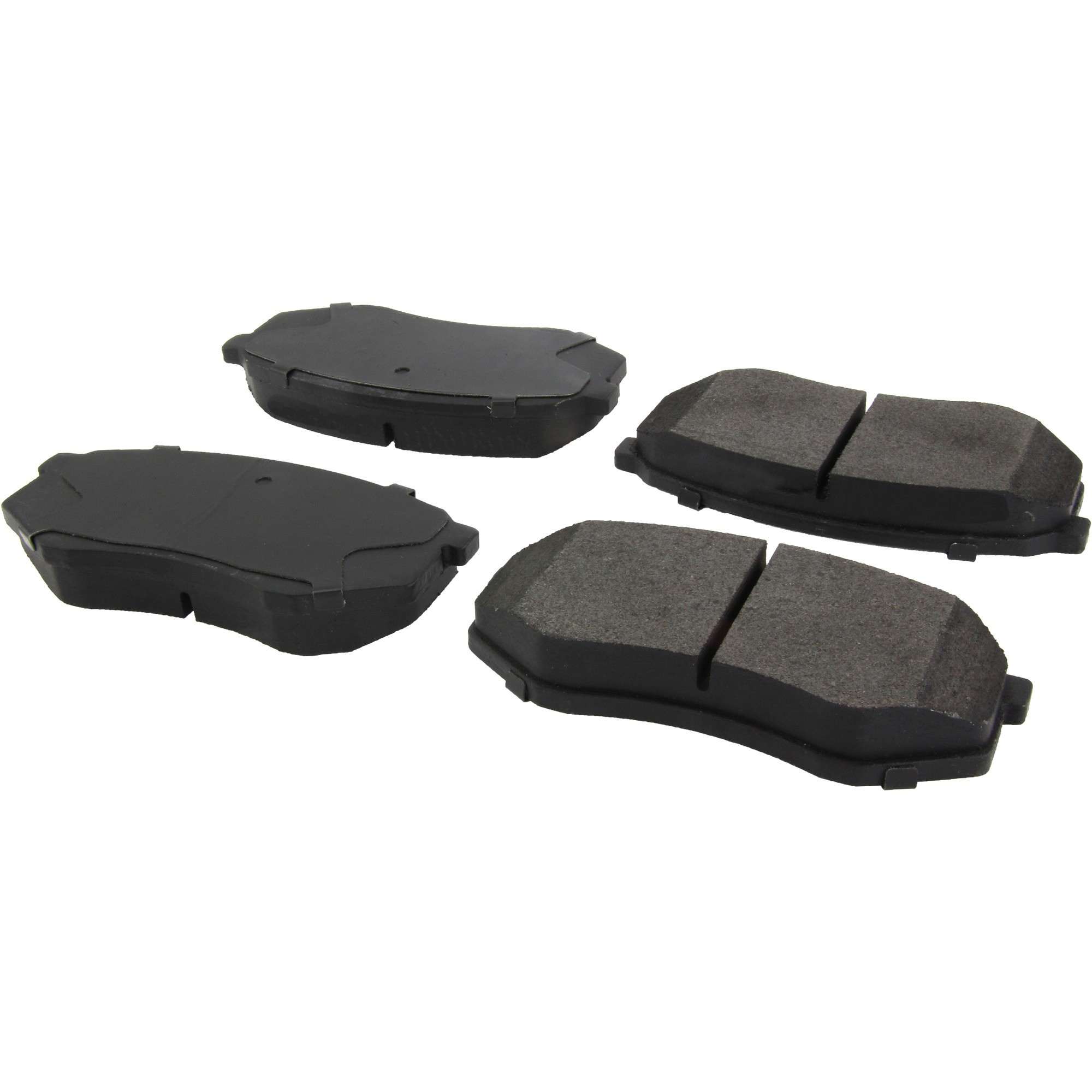 StopTech Premium Semi-Metallic Brake Pads with Shims and Hardware 300.07350