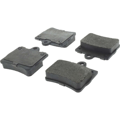 StopTech Premium Semi-Metallic Brake Pads with Shims and Hardware 300.07390