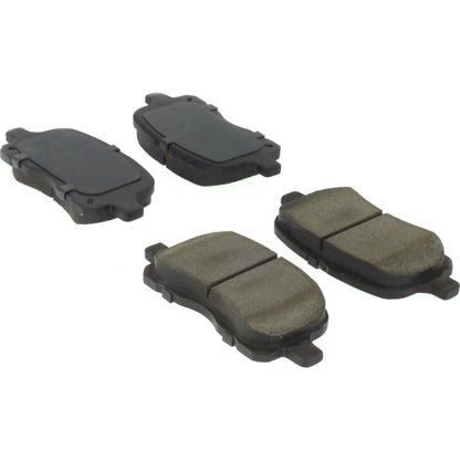 Centric Parts Disc Brake Pad Set Premium Ceramic with High Performance Shims 300.07410