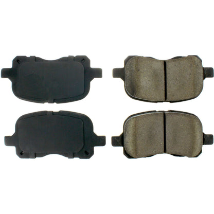Centric Parts Disc Brake Pad Set Premium Ceramic with High Performance Shims 300.07410