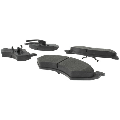 Centric Parts Disc Brake Pad Set with High Performance Shims for Passenger Cars and Light Duty Trucks 300.07460