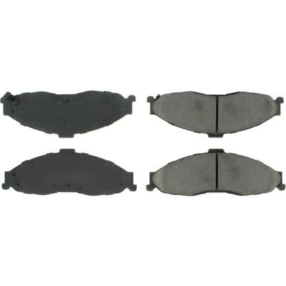 Centric Parts Disc Brake Pad Set Premium Semi-Metallic with Shims and Hardware for 1998-2002 Chevrolet Camaro Pontiac Firebird 300.07490
