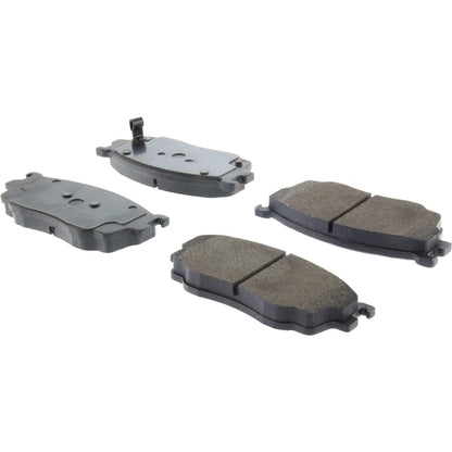 Centric Parts Disc Brake Pad Set Premium Semi-Metallic with Shims for 1998-2003 Mazda 626 Protege 300.07550