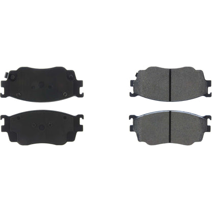 Centric Parts Disc Brake Pad Set Premium Semi-Metallic with Shims for 1998-2003 Mazda 626 Protege 300.07550
