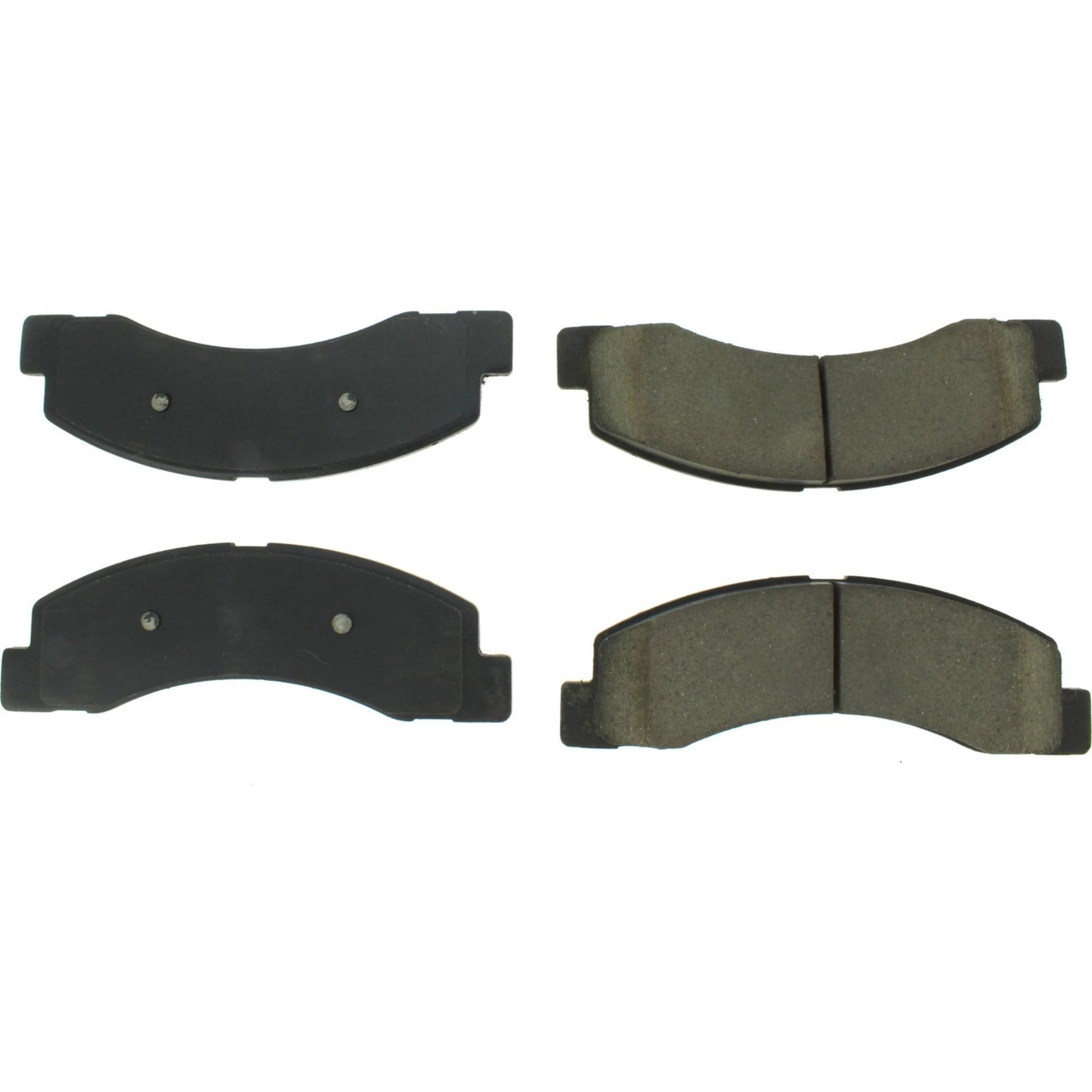 Centric Parts Disc Brake Pad Set Premium Semi-Metallic with Shims and Hardware for Ford Club Wagon 1998-2005 Excursion 2000-2005 F-250 2000-2004 F-350 1999-2009 300.07560