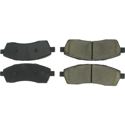 Centric Parts Disc Brake Pad Set Premium Semi-Metallic with Shims for 2000-2005 Ford Excursion & F-250