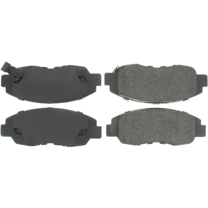 Centric Parts Disc Brake Pad Set Premium Ceramic with High Performance Shims 300.07640