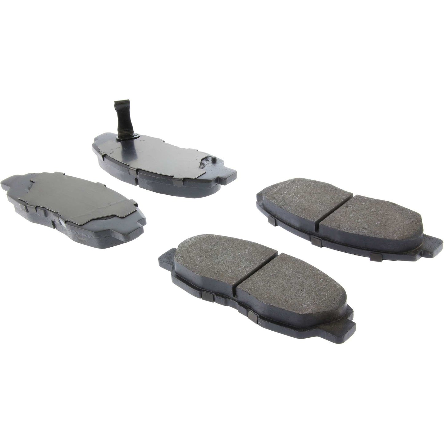 Centric Parts Premium Semi-Metallic Brake Pads with Shims and Hardware 300.07641