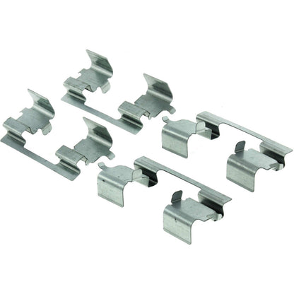 Centric Parts Premium Semi-Metallic Brake Pads with Shims and Hardware 300.07641