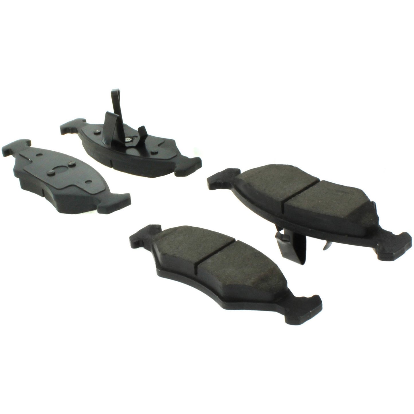 Centric Parts Disc Brake Pad Set Premium Semi-Metallic with Shims for 1985-1994 Ferrari Mondial, Kia Sephia